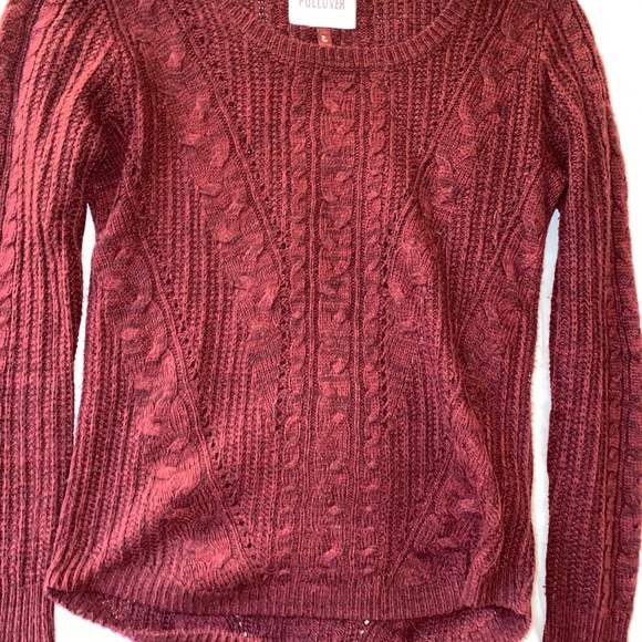 Perfect Pull Over Red Sweater - Picture 3 of 5